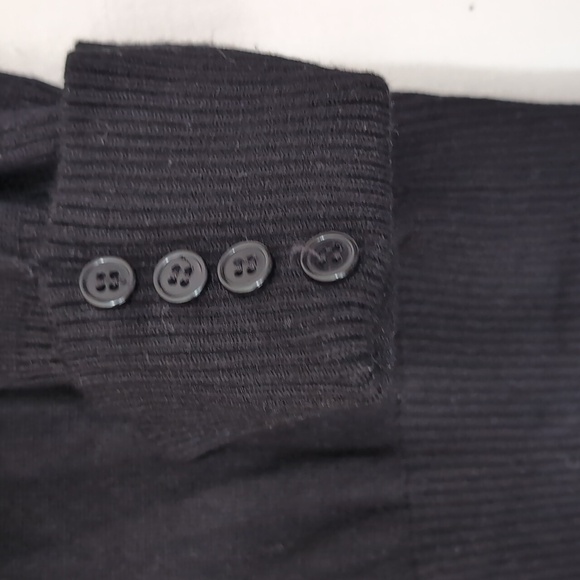 Maurices Black Knit Off-Shoulder Half Sleeve Sweater Size Large - Picture 3 of 5